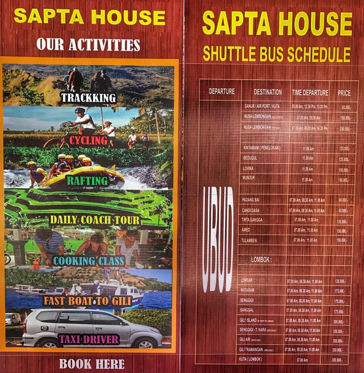 Sapta House Убуд Екстер'єр фото